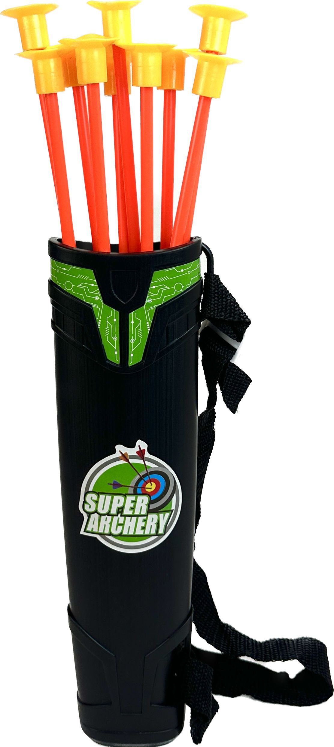Игровой набор PLAYSMART Лук игрушечный со стрелами Archery Kit, светящийся, 62 см игровой набор play smart лучник арбалет стрелы с присосками мишень