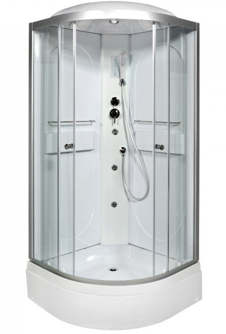 

Душевая кабина Deto L580 с гидромассажем и электрикой, L580 с гидромассажем и электрикой