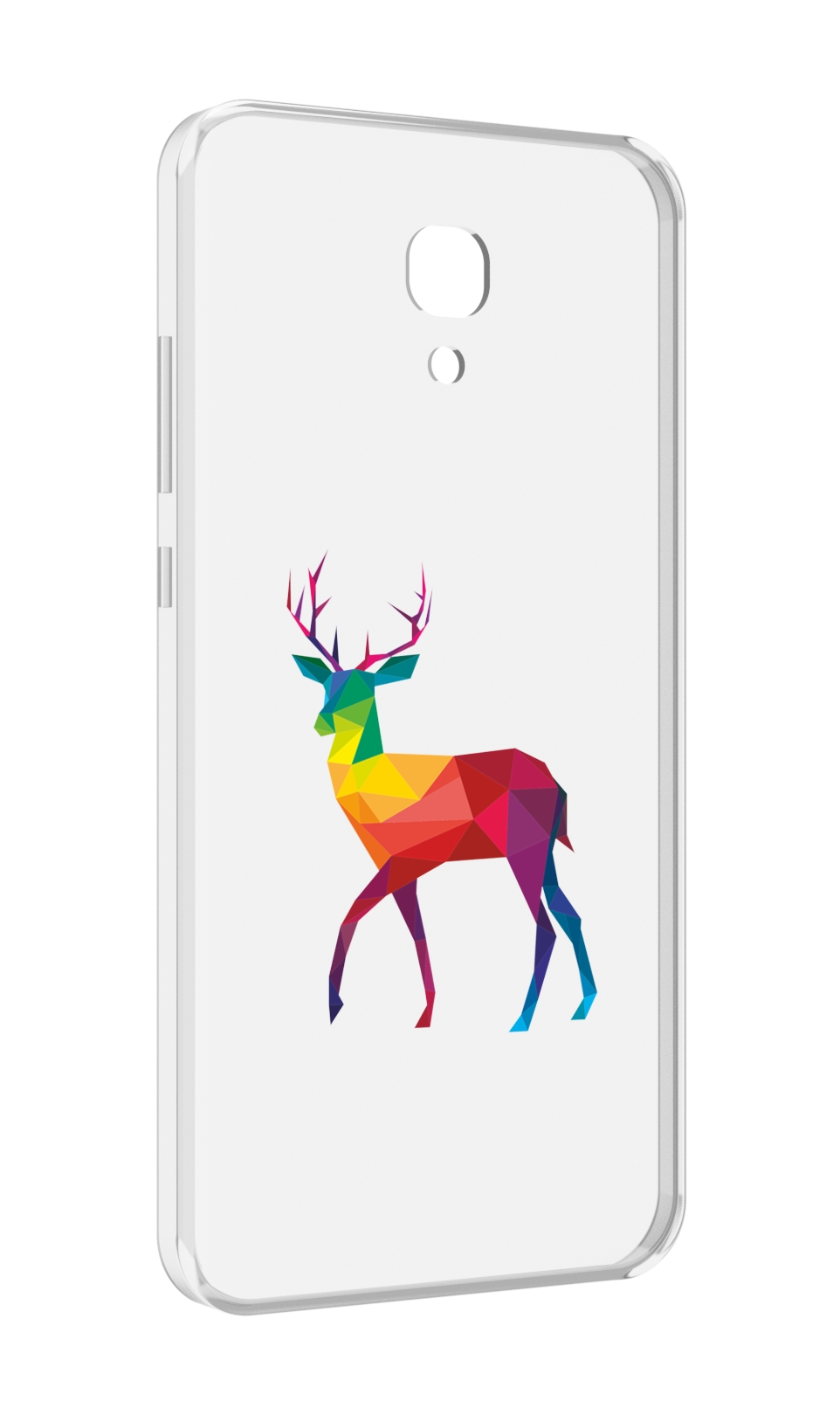 

Чехол MyPads геометрический олень для Meizu M6 (M711Q), Прозрачный, Tocco