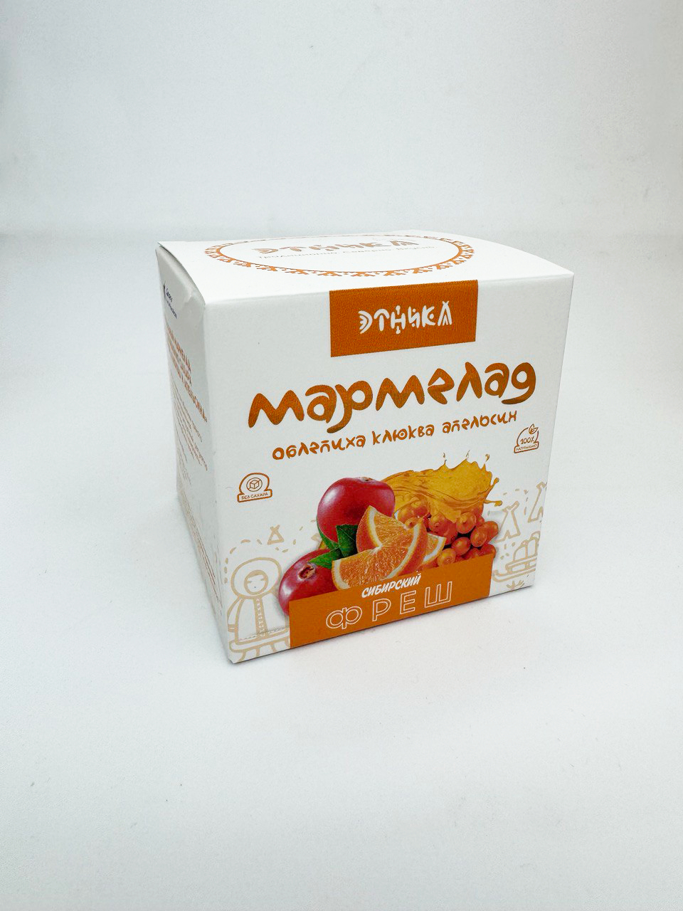 Мармелад Этника Сибирский фреш, 3 шт по 120 г