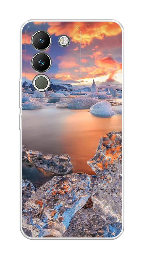 

Чехол на Vivo V29e 5G "Ледники", 269650-1