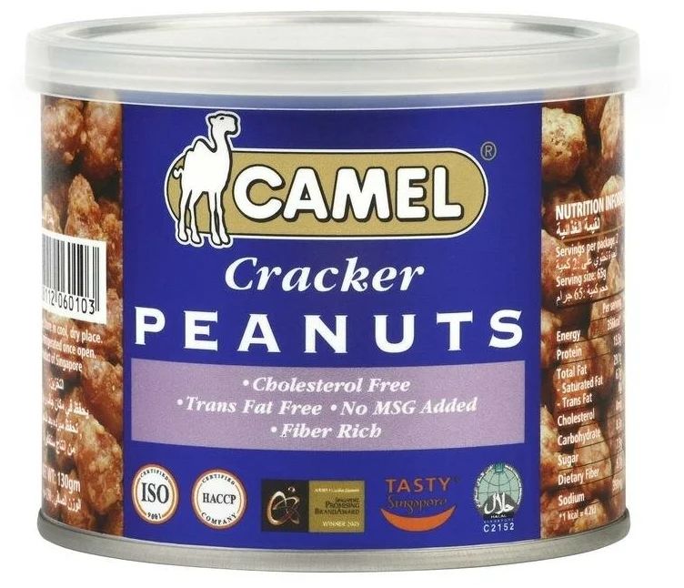 

Арахис Camel Cracker Peanuts жареный со специями 130 г