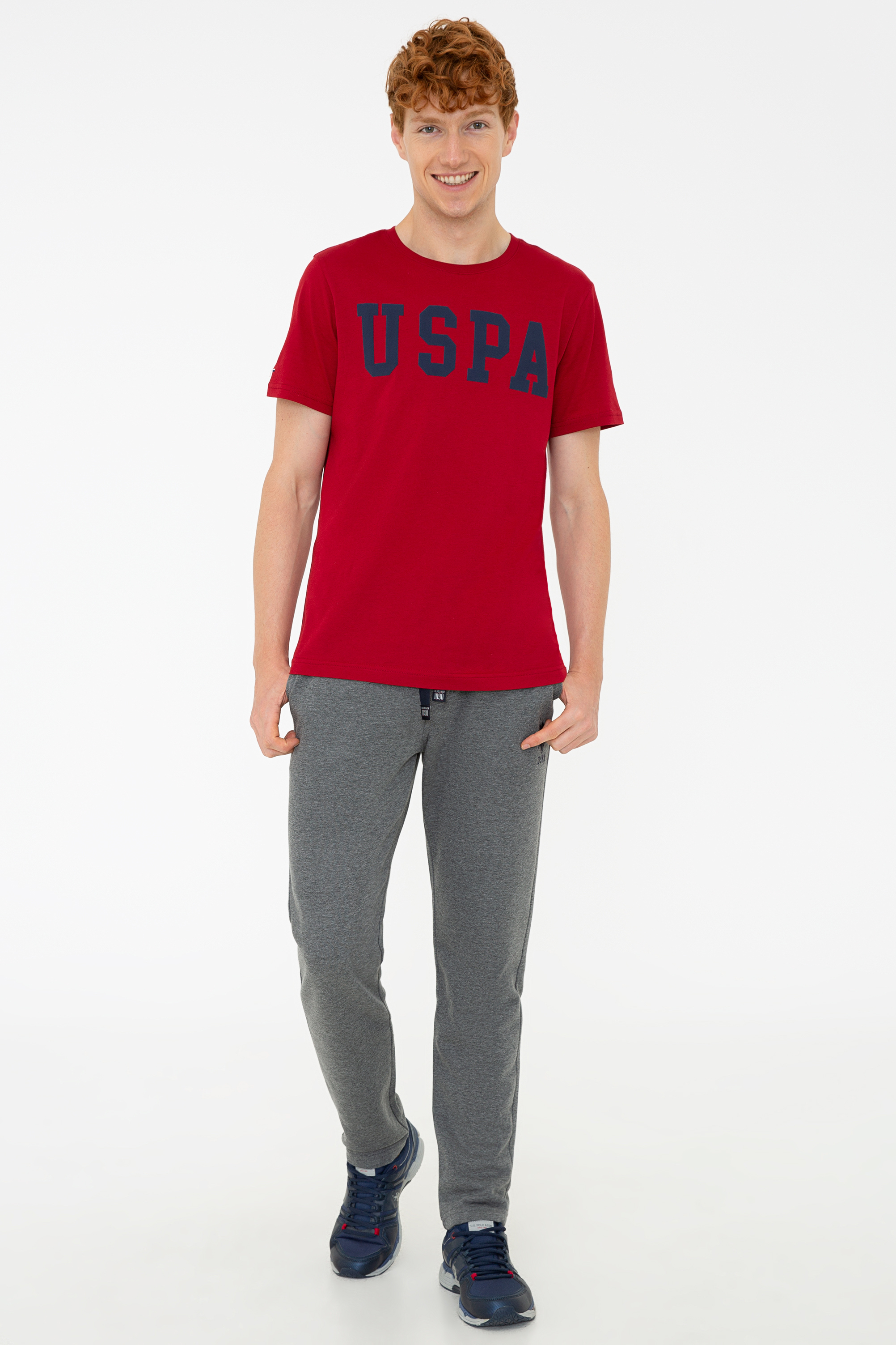 фото Спортивные брюки мужские u.s. polo assn. g081sz0op0henbixsk21 серые 2xl