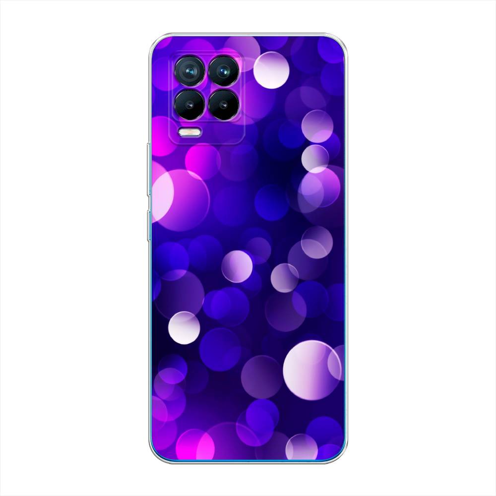 

Чехол на Oppo Realme 8 "Абстракция 27", Фиолетовый, 255550-3