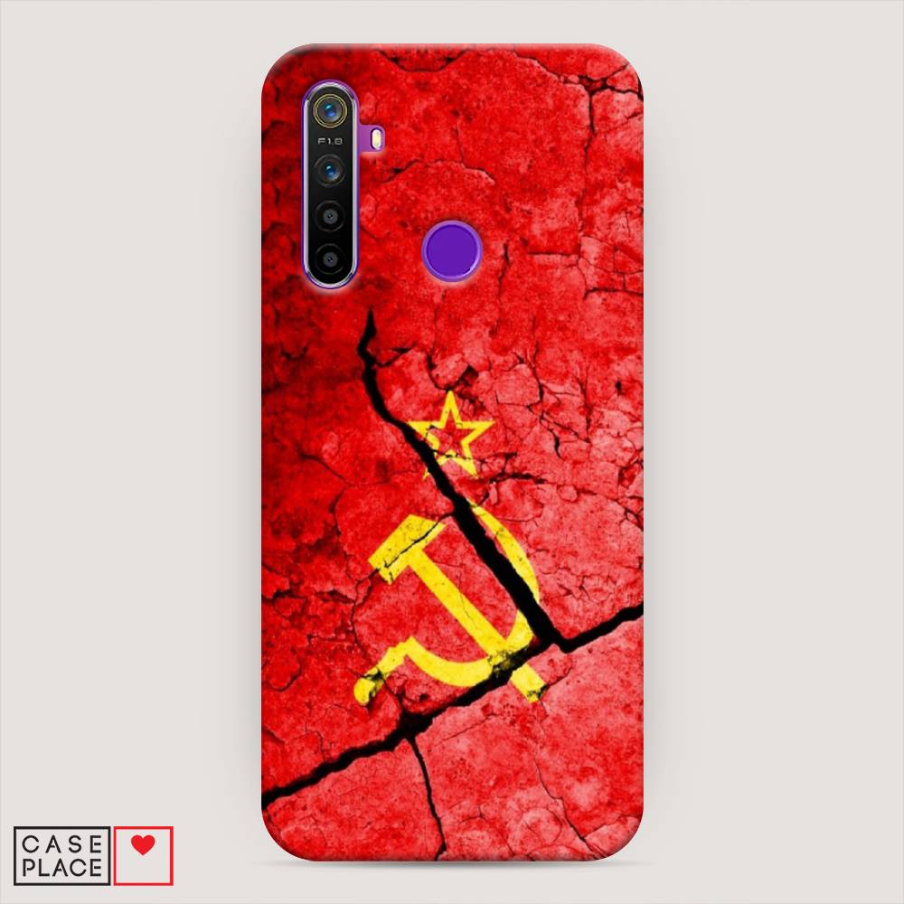 

Пластиковый чехол "СССР" на Realme 5, 251520-4