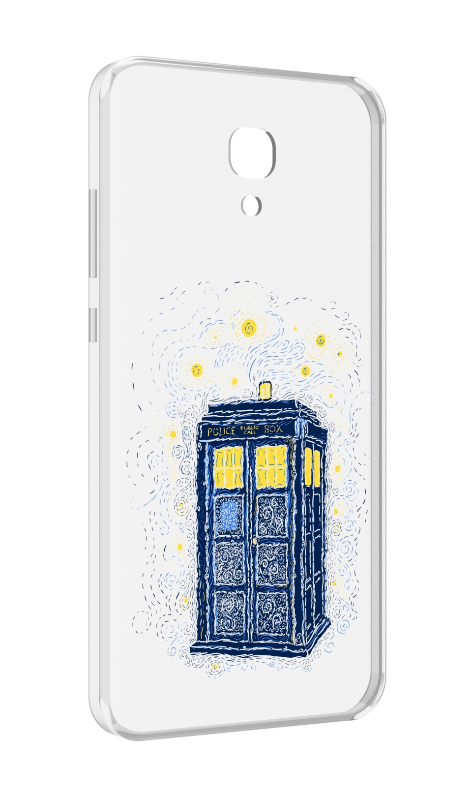 

Чехол MyPads будка рисунок для Meizu M6 (M711Q), Прозрачный, Tocco