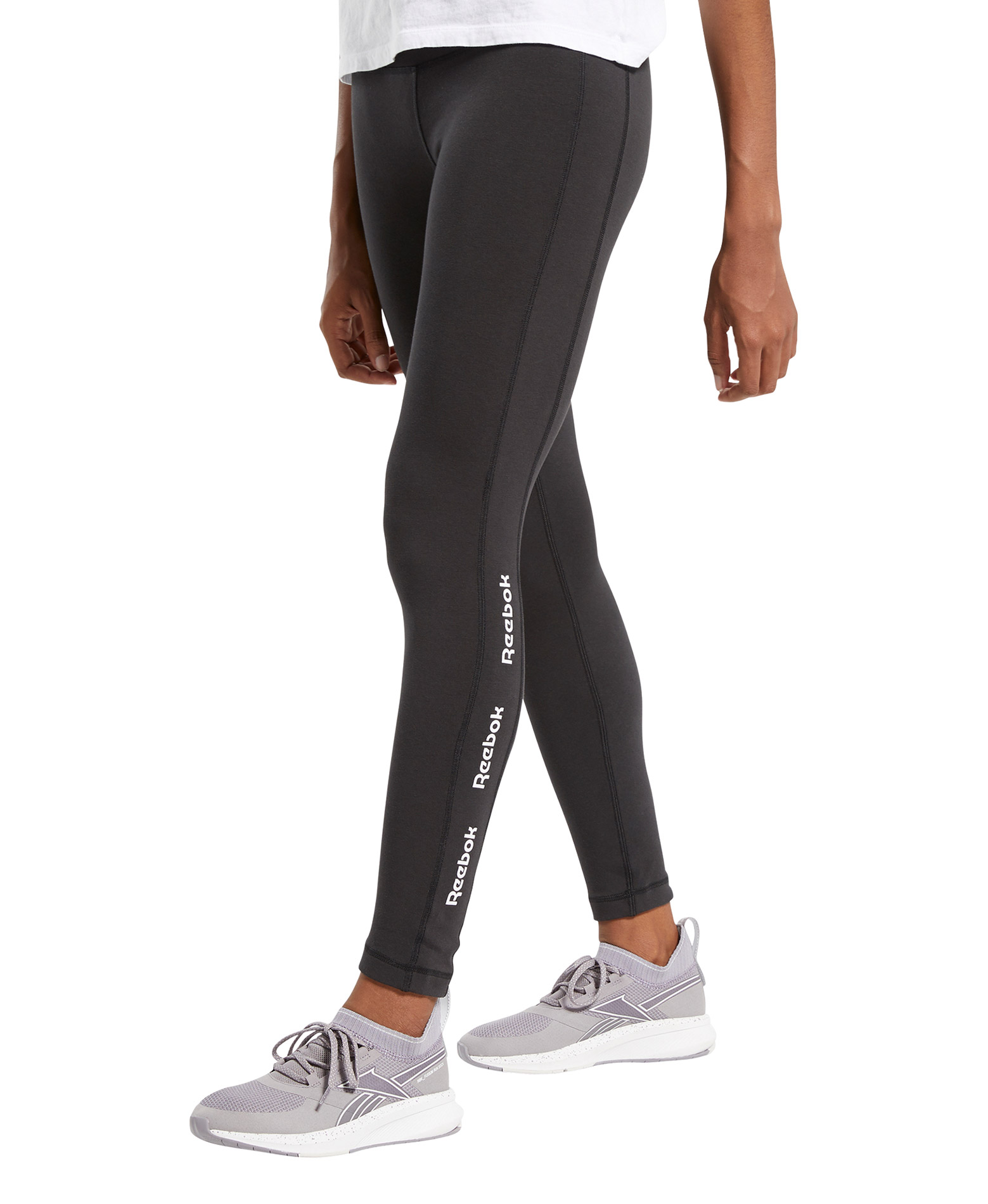 

Тайтсы женские Reebok GH5120 черные XS, Черный, GH5120