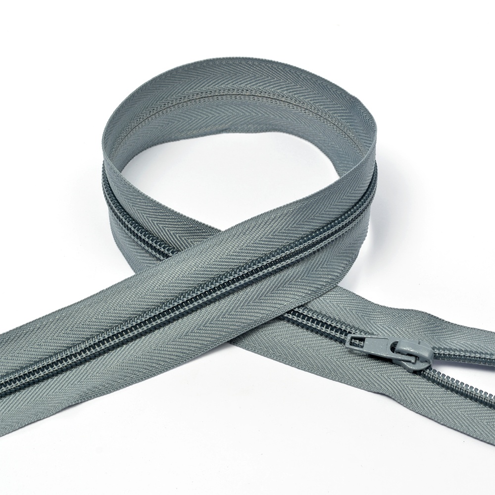 

Молния MaxZipper пластиковая, Спираль, №5-N, 80 см, цвет F316, серый, 10 шт