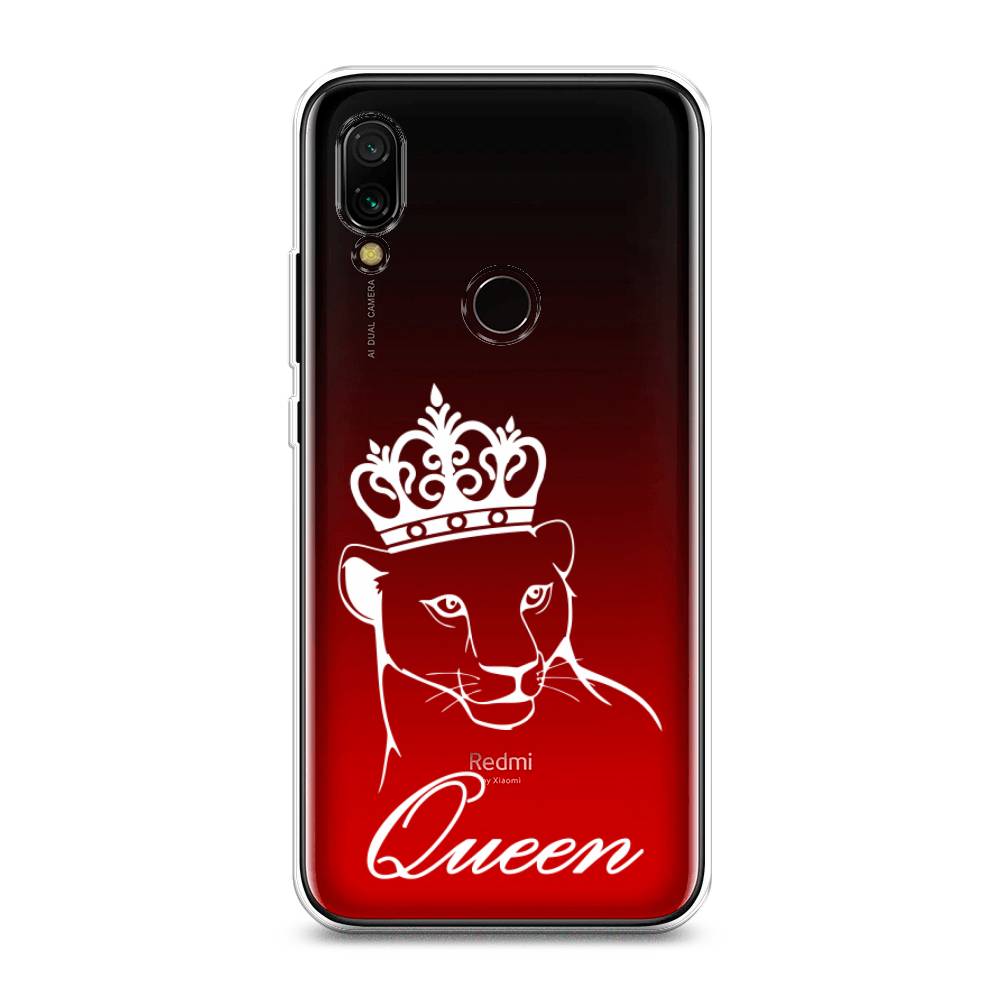 

Чехол Awog на Xiaomi Redmi 7 "Львица королева", Разноцветный, 35050-7
