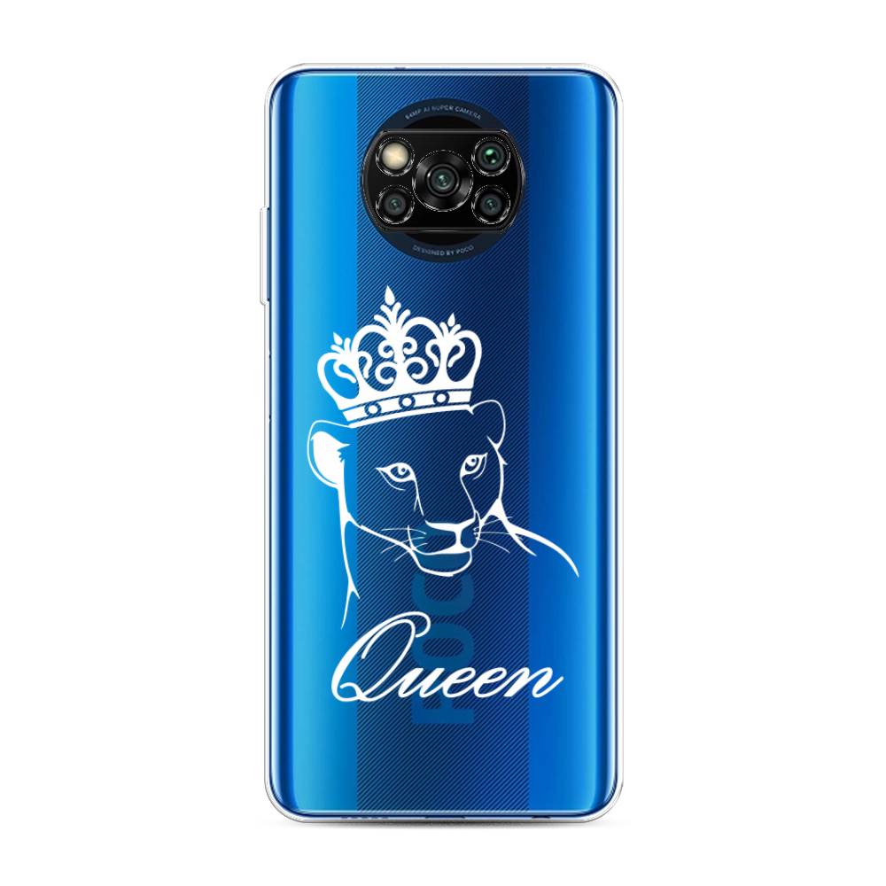 

Чехол Awog на Poco X3/X3 Pro "Львица королева", Разноцветный, 39250-7