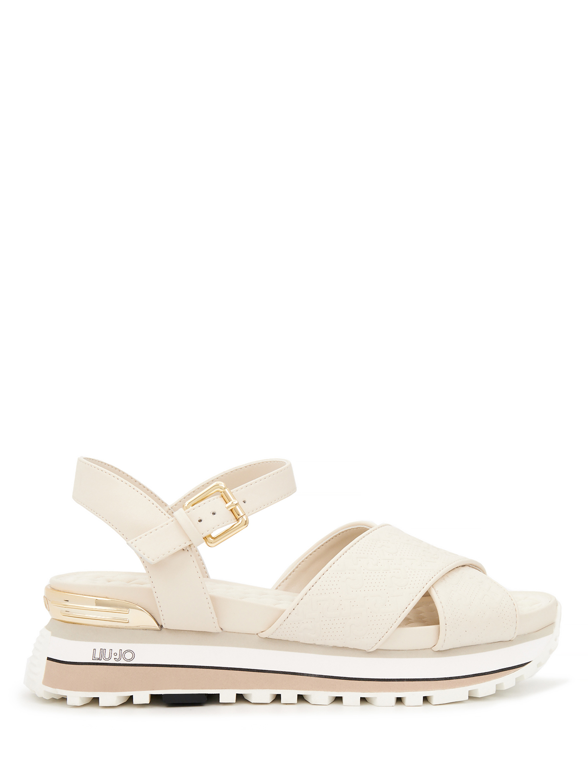 

Сандалии женские Liu Jo 8LJ.LJ126268.T белые 35 EU, Бежевый, Maxi Wonder 11
