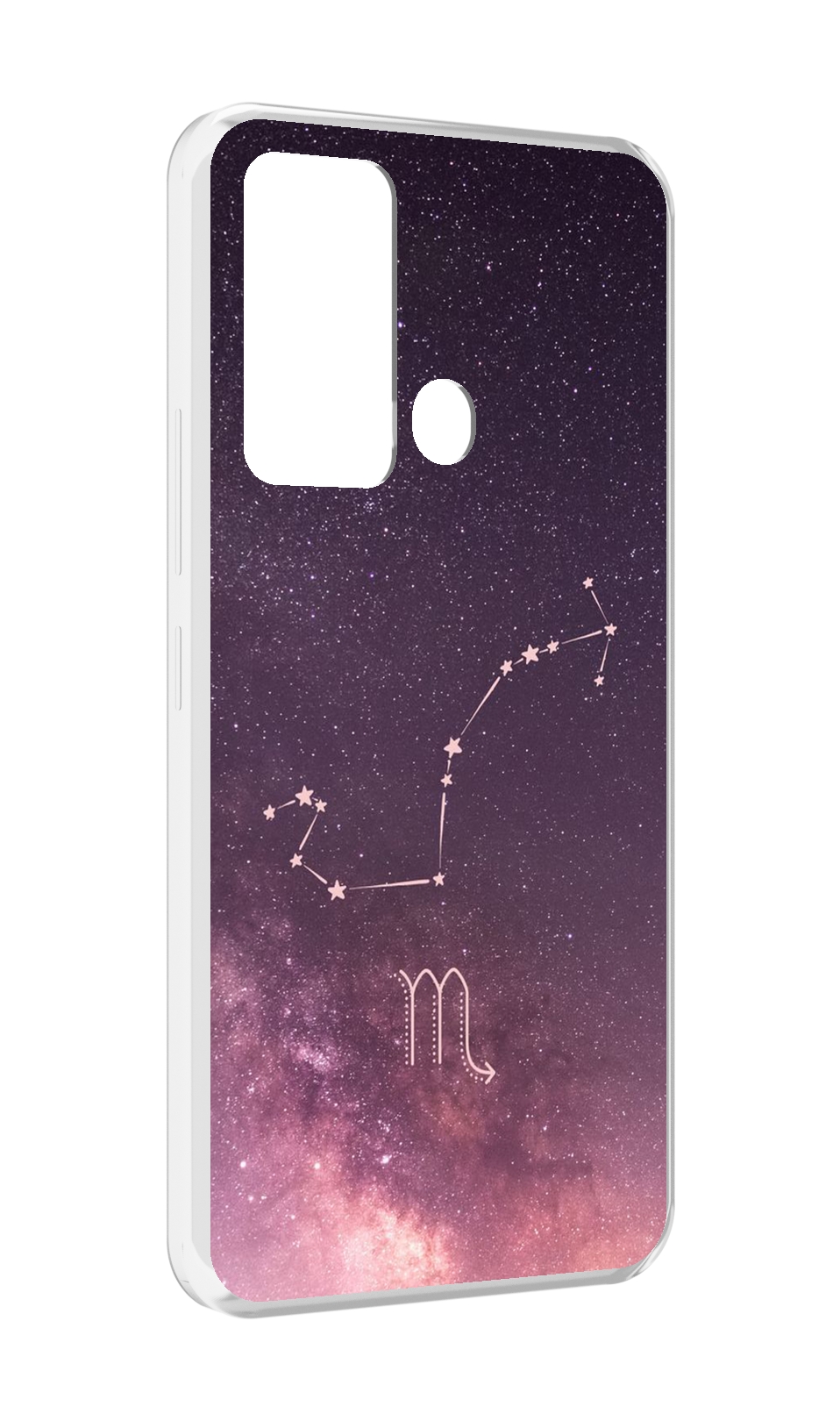 

Чехол MyPads знак зодиака скорпион 4 для ITEl Vision 3, Прозрачный, Tocco