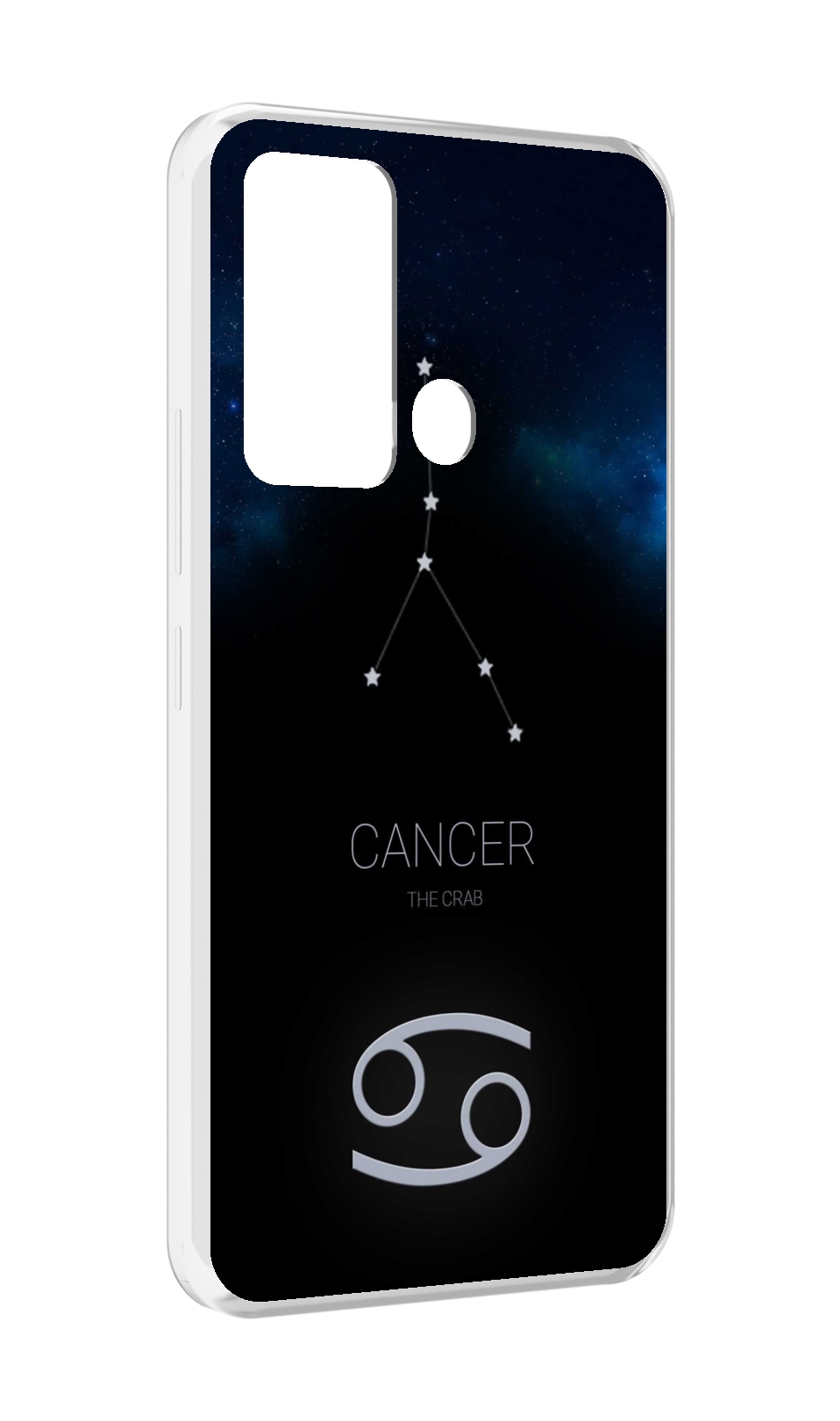 

Чехол MyPads знак зодиака рак 2 для ITEl Vision 3, Прозрачный, Tocco
