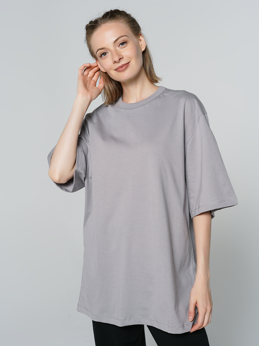 

Футболка женская ТВОЕ 84311 серая M-L, 84311
