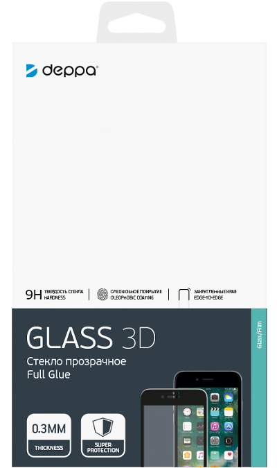 

Защитное стекло Deppa для Honor 8S 3D Full Glue (черная рамка), для Honor 8S 3D Full Glue черная рамка