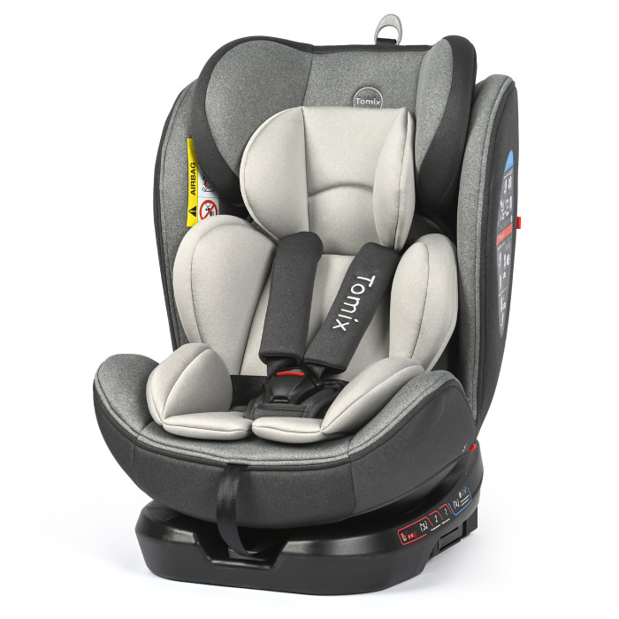 Автокресло Tomix Titan Isofix DS35 (0-25 кг) Grey