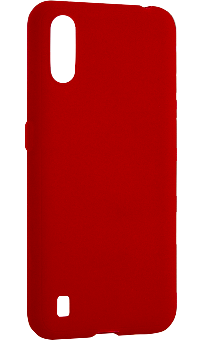 

Чехол-крышка Deppa для Samsung Galaxy A01, термополиуретан, красный, для Samsung Galaxy A01