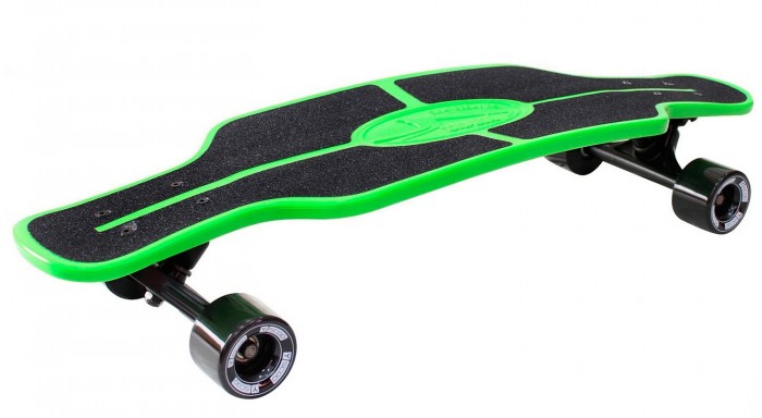 Y-Scoo Скейтборд Longboard Shark TIR 31 Green/Black