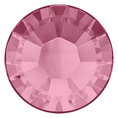 фото Кристаллы swarovski ss08 цветные 2,4 мм 144 шт в пакете светлый розовый