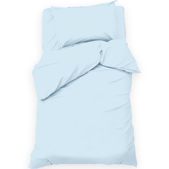 

Комплект постельного белья Этель 1,5 сп Light blue 143х215 см, 150х214 см, 50х70 см -1 шт
