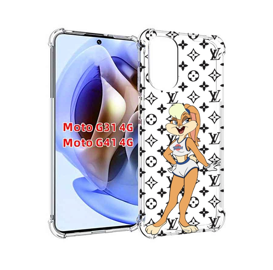 

Чехол MyPads красивый-принт-на-чехол женский для Motorola Moto G31 4G / G41 4G, Прозрачный, Tocco