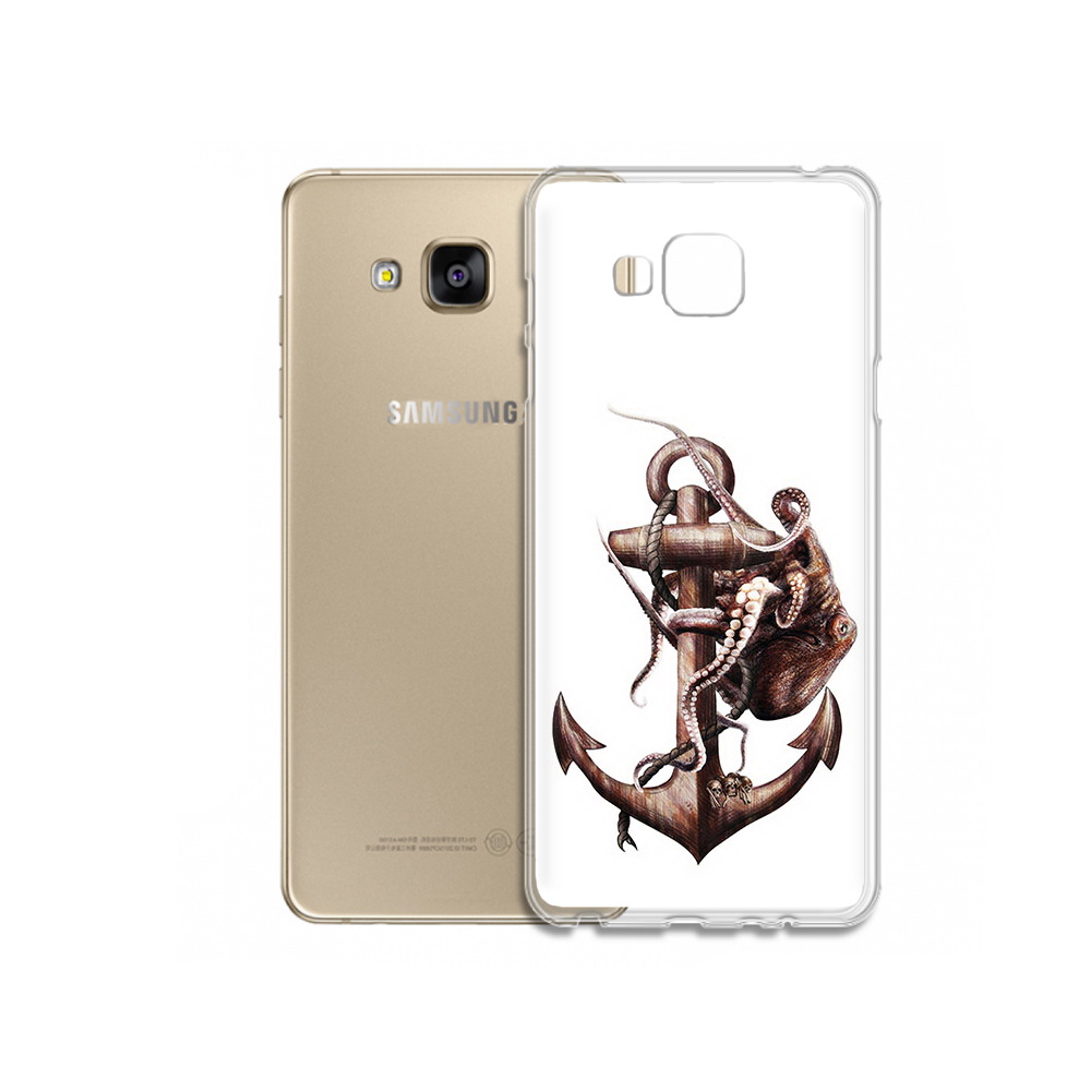 

Чехол MyPads Tocco для Samsung Galaxy J5 Prime ржавый якорь (PT66772.570.579), Прозрачный, Tocco