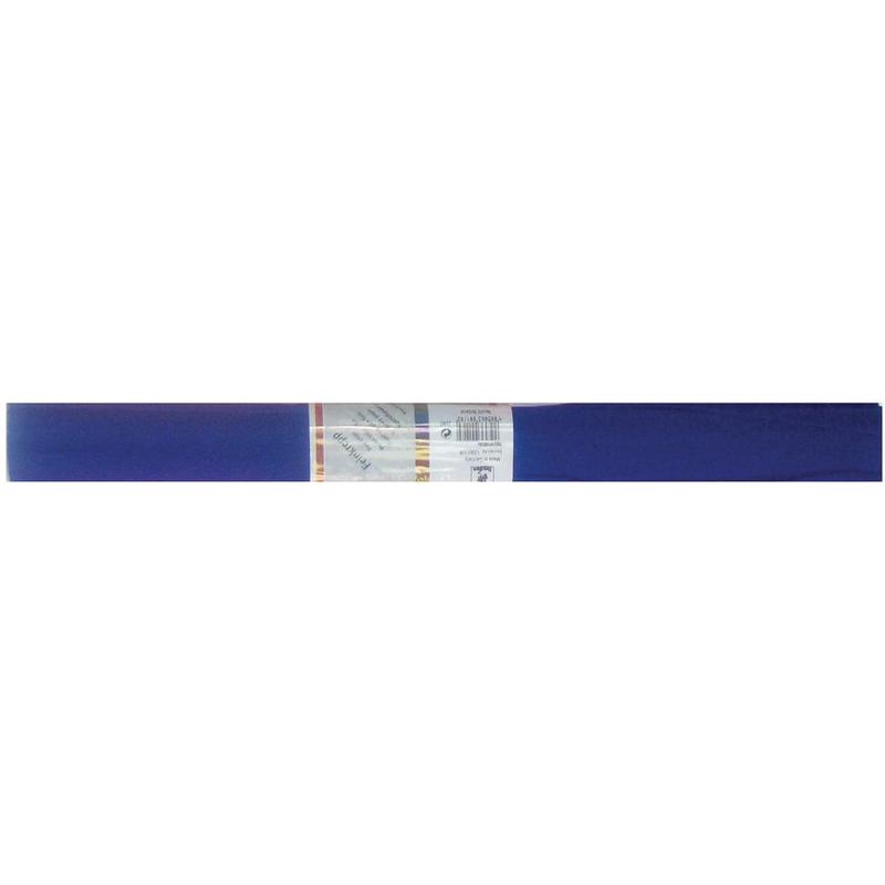 Упаковочная бумага Werola 388976 креповая гофрированная синяя 2,5м