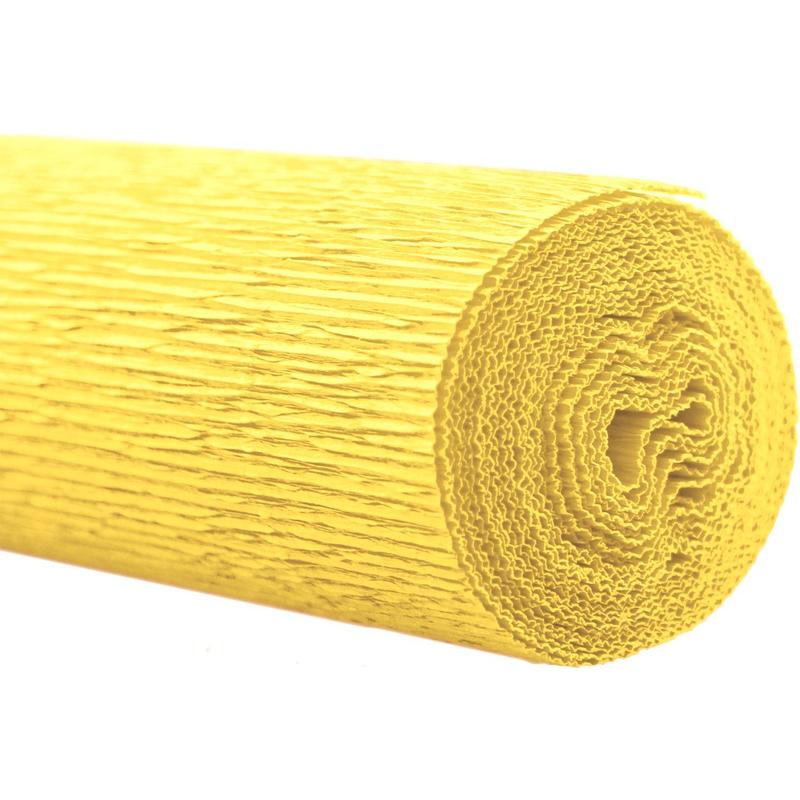 фото Упаковочная бумага werola 631600 креповая гофрированная желтая 2,5м