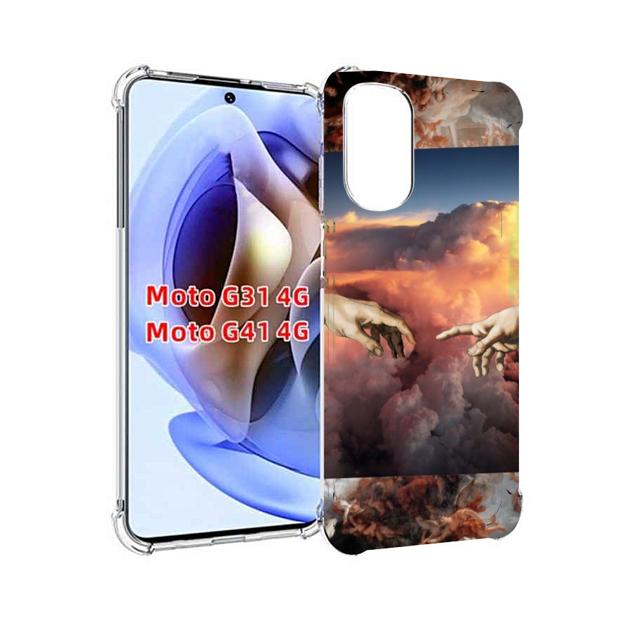 

Чехол MyPads красивая-картина для Motorola Moto G31 4G / G41 4G, Прозрачный, Tocco