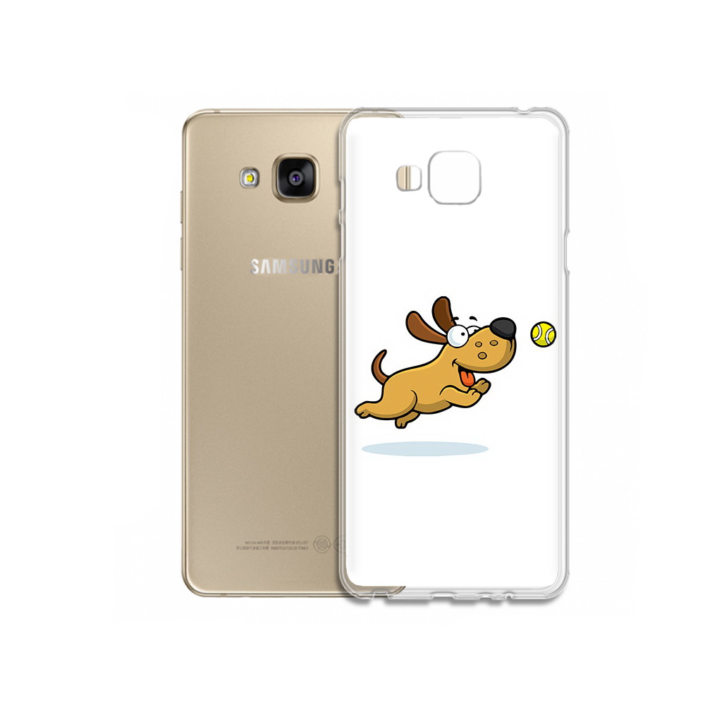 

Чехол MyPads Tocco для Samsung Galaxy J5 Prime пёсик (PT66772.570.563), Прозрачный, Tocco