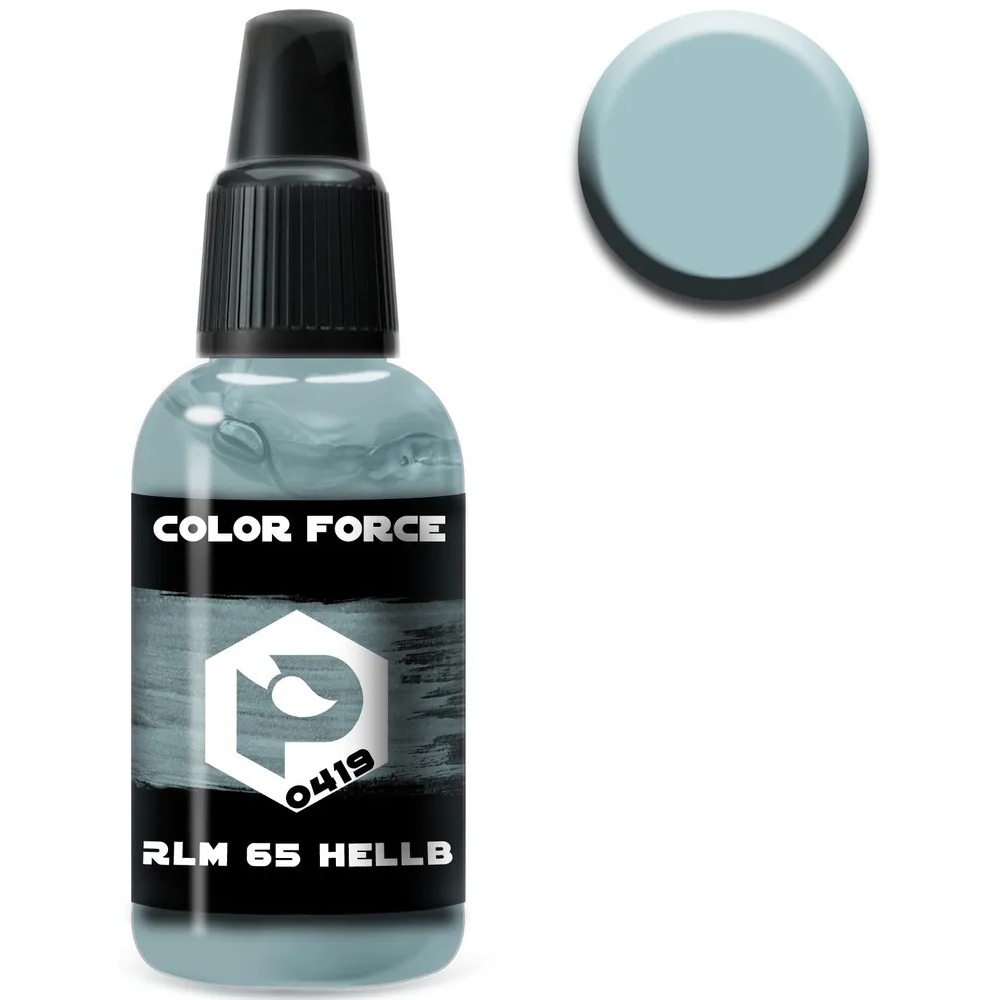 

арт.0419 Pacific88 Краска для аэрографии Color Force RLM 65 HELLBLAU