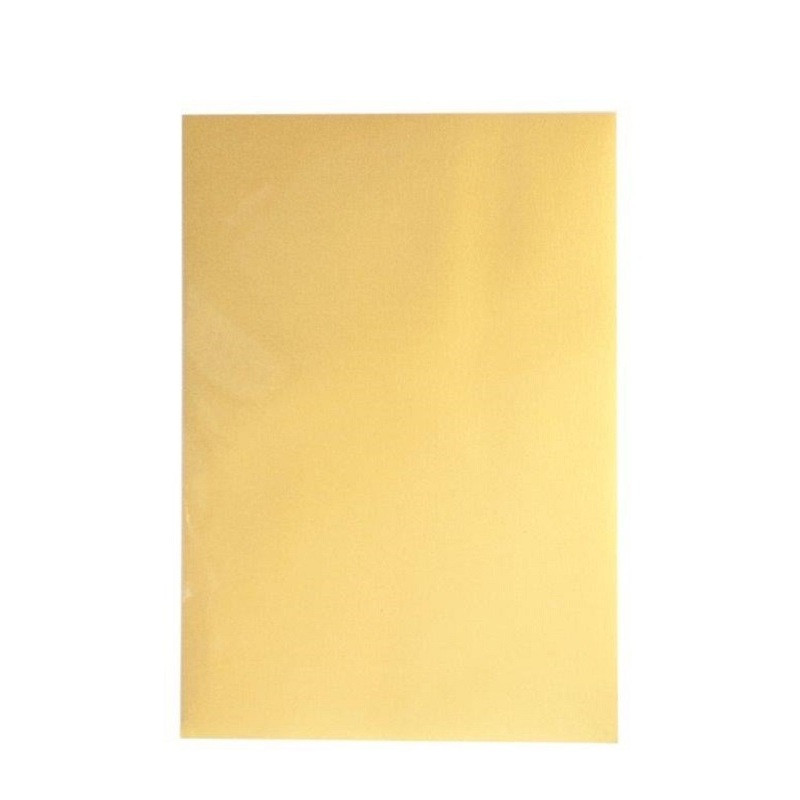 Дизайн-бумага Золотистый металлик А4 130 г 20 листов 611949