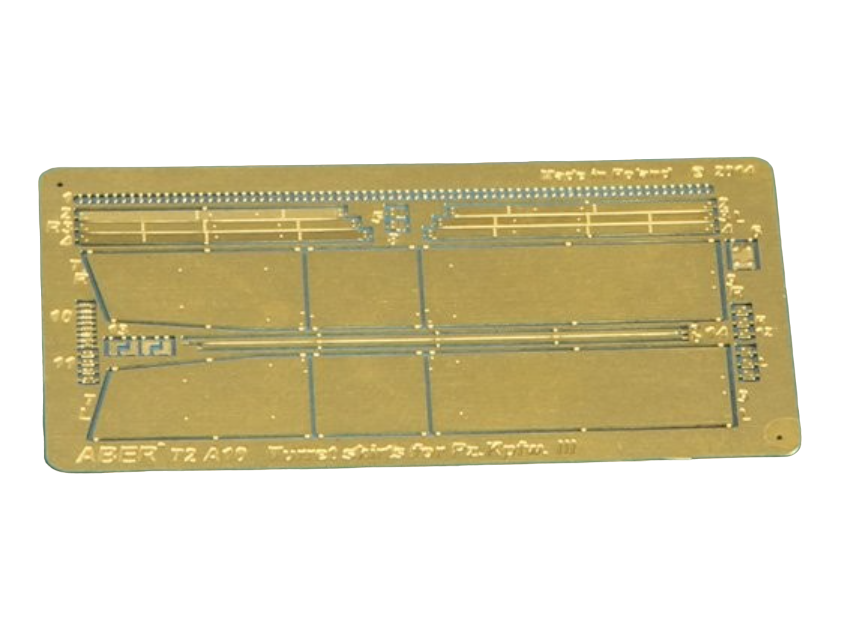 

72 A10 Aber 1/72 Turret skirts for PzKpfw III, Однотонный