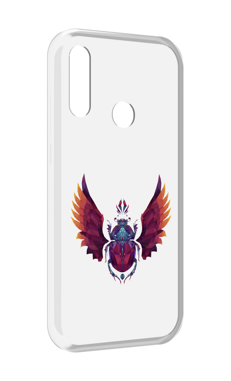 

Чехол MyPads алмазный скоробей для Lenovo Z6 Pro Youth Edition / Z6 Pro Lite, Прозрачный, Tocco