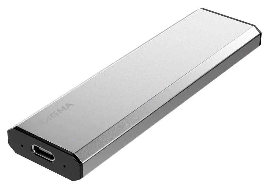 

Внешний SSD диск DIGMA 2 ТБ (DGSR8002T1MSR), Серебристый