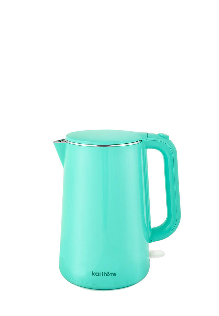 Чайник электрический kari home HB-K062T 1.7 л голубой сувенир полистоун подставка под бутылку голубой кит 14 5х18х27 см
