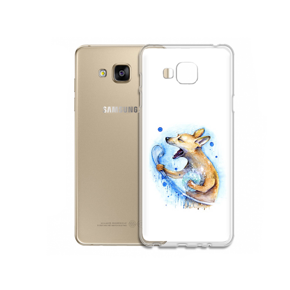 

Чехол MyPads Tocco для Samsung Galaxy J5 Prime пение в душе (PT66772.570.537), Прозрачный, Tocco