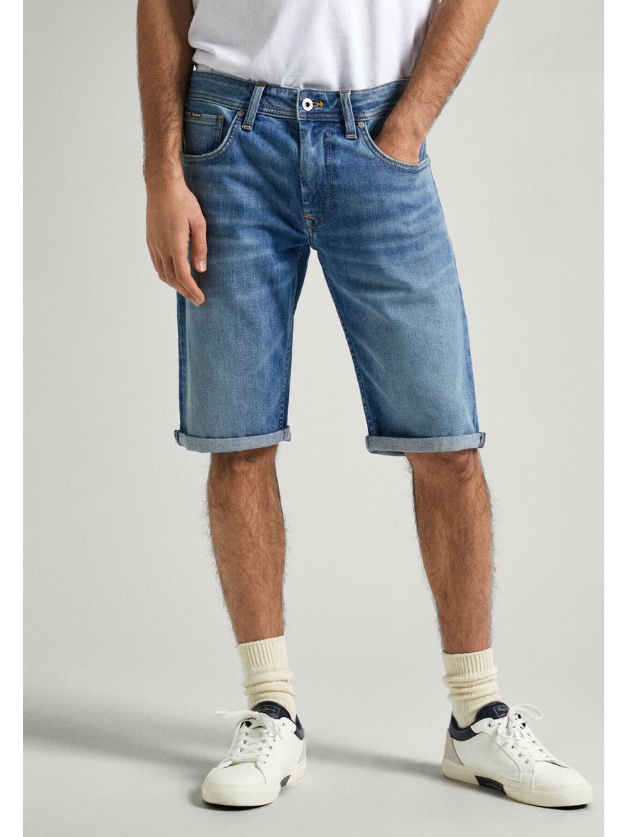 

Джинсовые шорты мужские Pepe Jeans London PE122F08C синие 31, Синий, PE122F08C