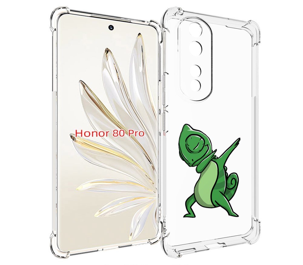 

Чехол MyPads крутой-хамелеон для Honor 80 Pro, Прозрачный, Tocco