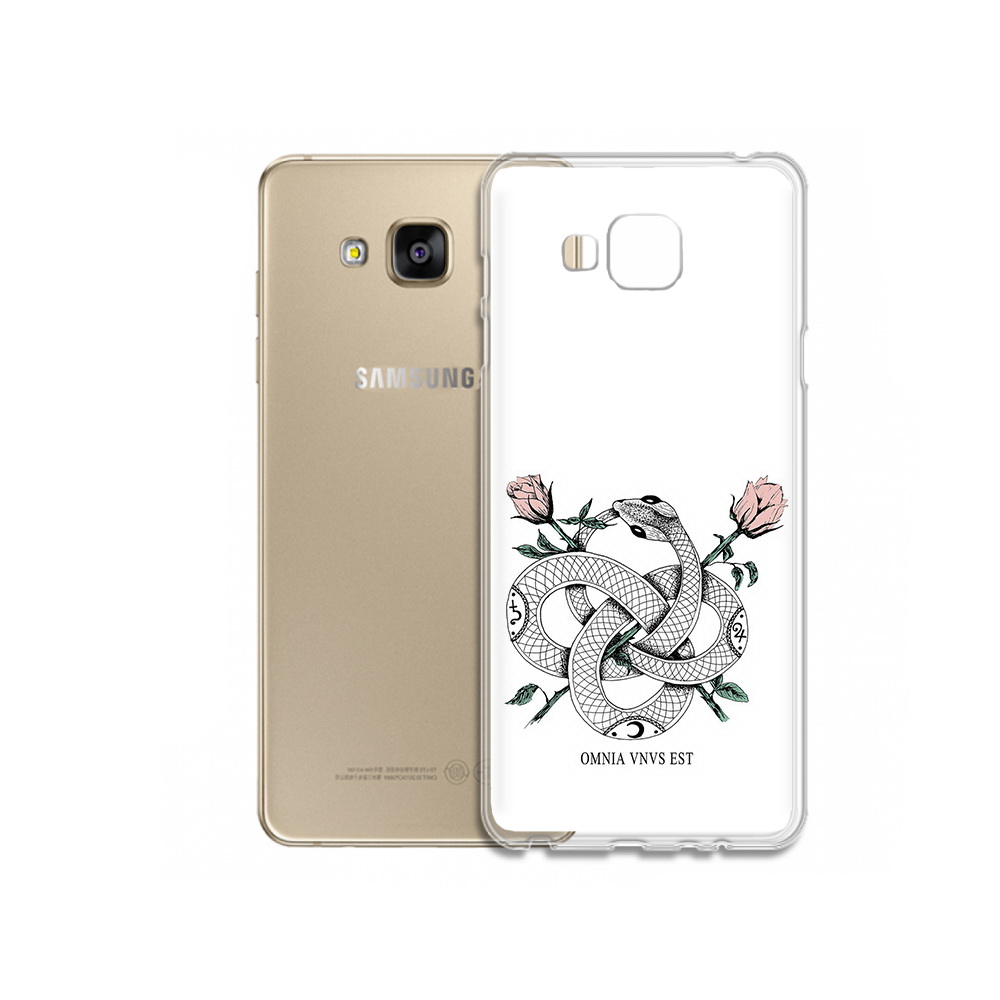 

Чехол MyPads Tocco для Samsung Galaxy J5 Prime нарисованная змея абстракция, Прозрачный, Tocco