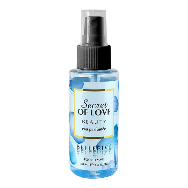 Душистая вода Женская Bellerive Secret of Love Beauty 100мл аромасаше душистая роза с подвесом