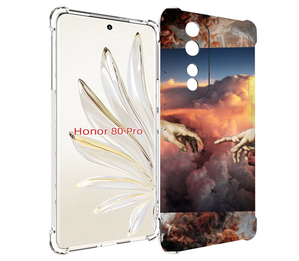 

Чехол MyPads красивая-картина для Honor 80 Pro, Прозрачный, Tocco