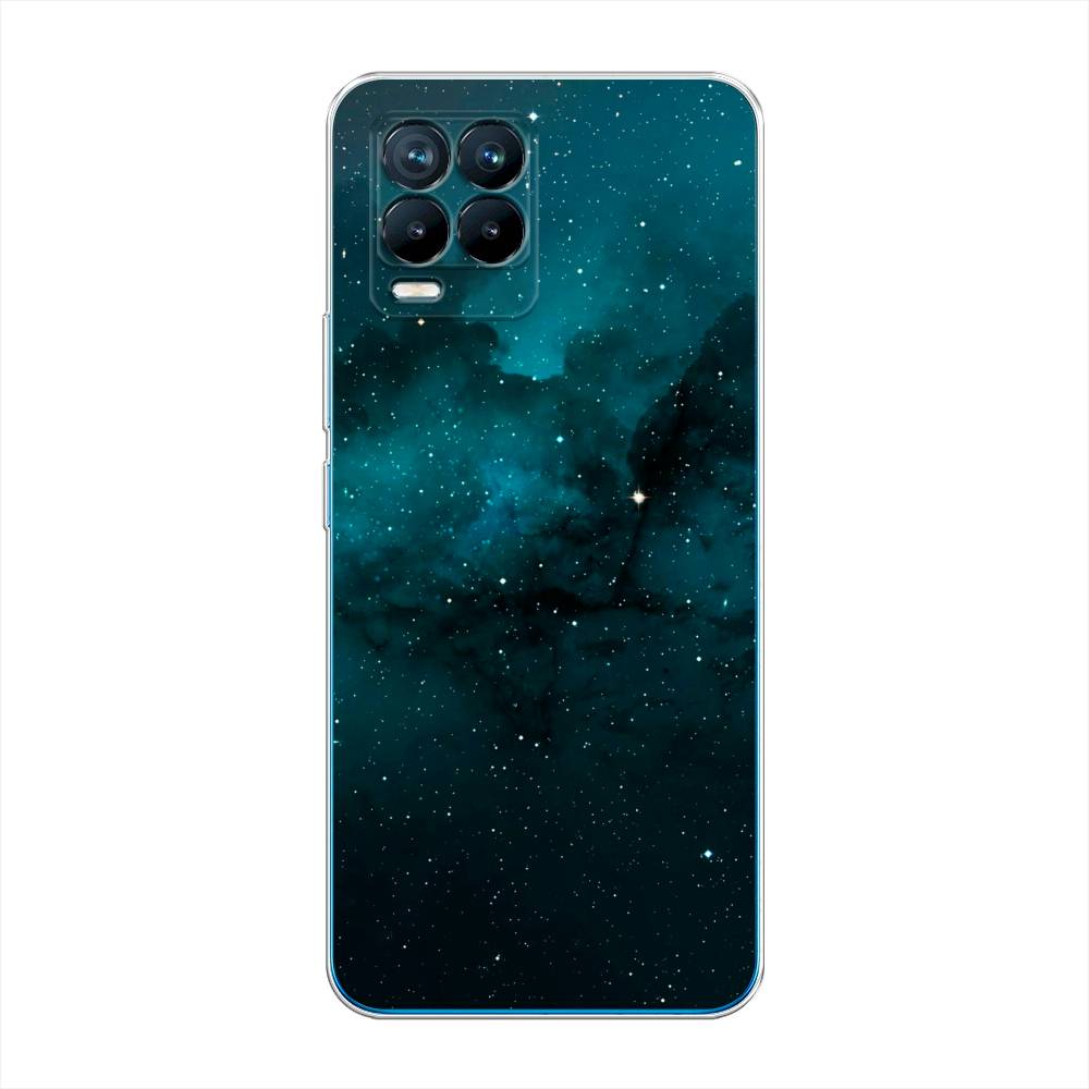 

Чехол на Oppo Realme 8 "Синий космос", 255550-2