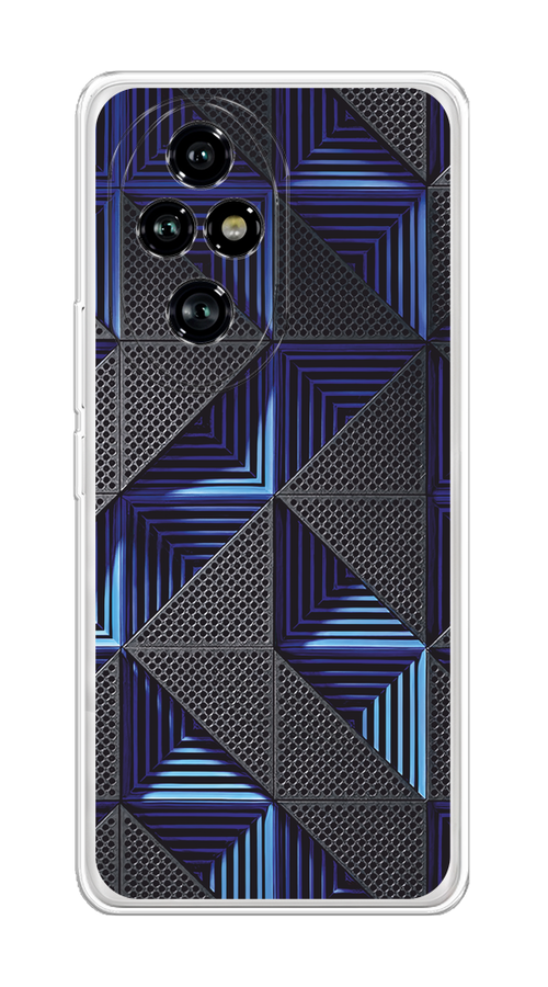 

Чехол на Honor 200 Pro "IBM", Серый;синий, 6124850-1