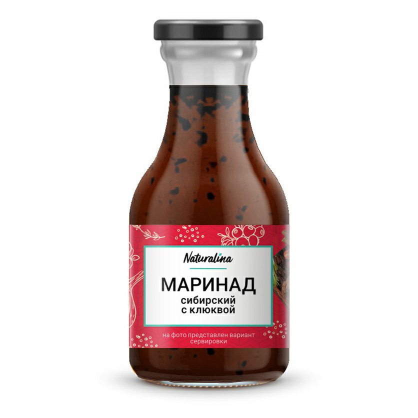 

Маринад Naturalina Сибирский с клюквой 250 г