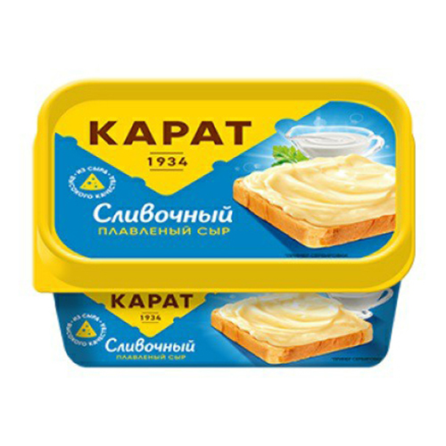 

Плавленый сыр Карат Сливочный пастообразный 45% БЗМЖ 200 г