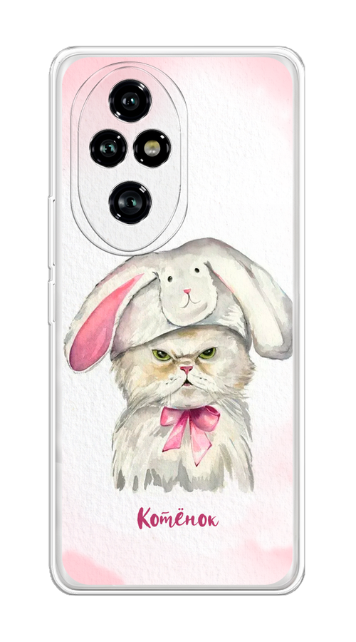 

Чехол на Honor 200 Pro "Мой котёнок", Розовый;серый, 6124850-1