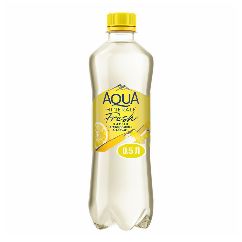 

Вода питьевая Aqua Minerale Juicy лимон негазированная 0,5 л