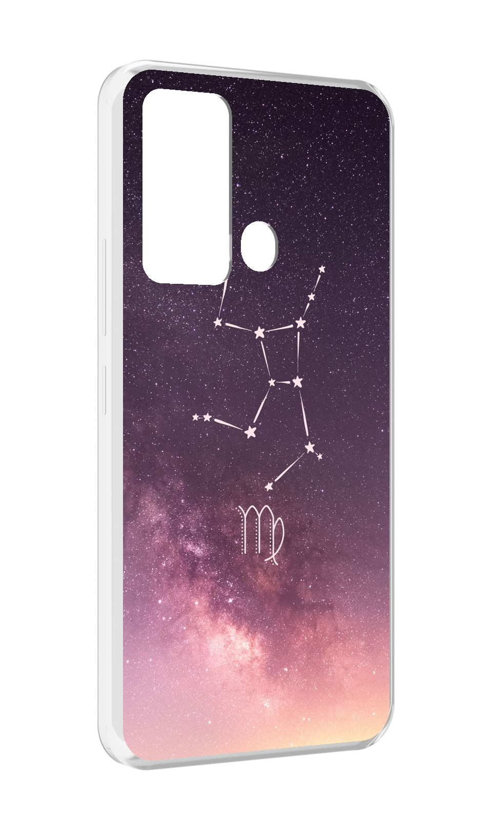 

Чехол MyPads знак зодиака дева 4 для ITEl Vision 3, Прозрачный, Tocco