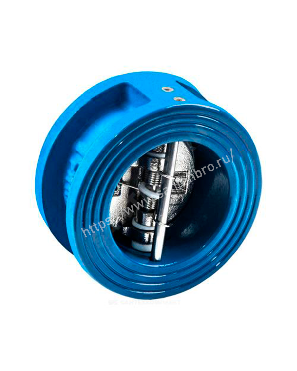 

Межфланцевый обратный клапан Tecofi CB3449 Ду65 Ру16 двухстворчатый (CB3449-EPA)